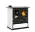 ROSETTA SINISTRA 5.0 STEEL- Cocina Leña - La Nordica-Extraflame